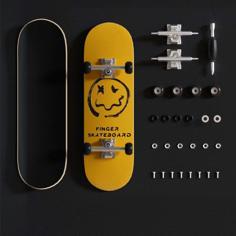 Maple Fingerboard Complete — Bearing Wheels, Double Kick — 2-Pack — Fingerboard Lab