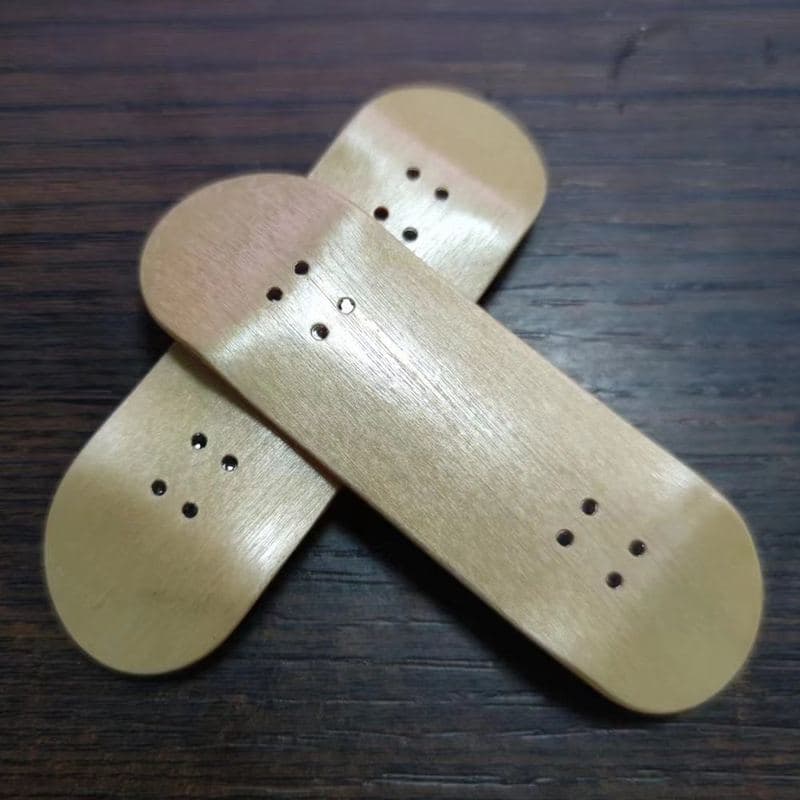 Professional Maple Fingerboard Veneer Blanks 100×30mm — Pack of 2 — Fingerboard Lab