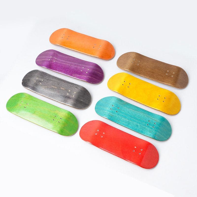 32mm Colour-Laminated Maple Deck — Rounded Edges — Pack of 3 — Fingerboard Lab