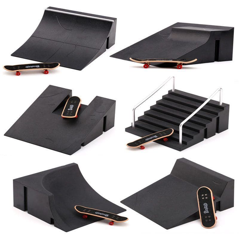 Alloy Fingerboard Scene Set — Modular Mini Park Combo — Fingerboard Lab