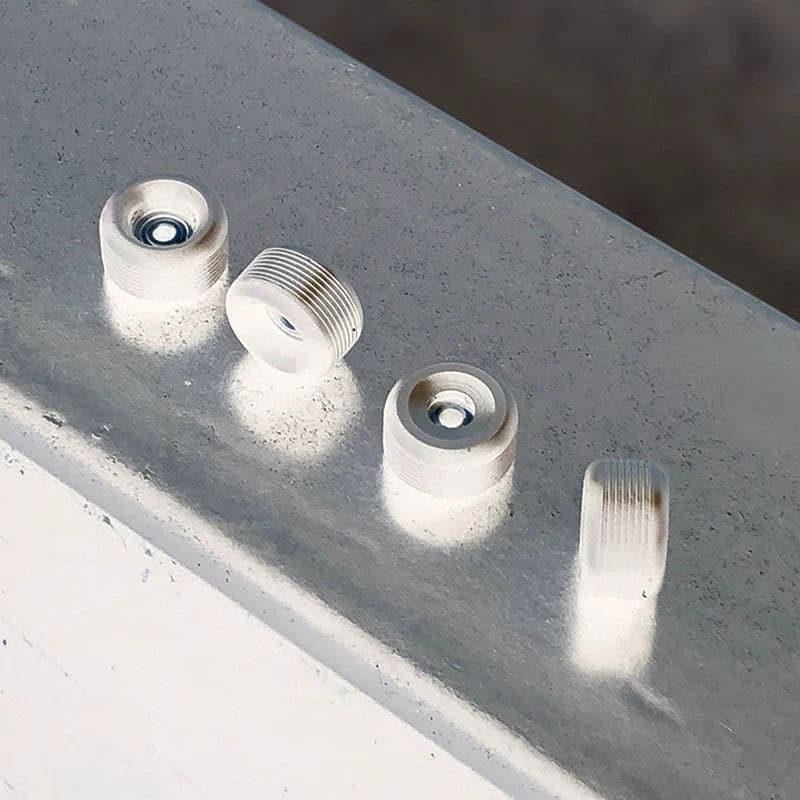 DSG Fingerboard Wheels — Wide Tyre, Anti-Slip, No-Resistance — Fingerboard Lab