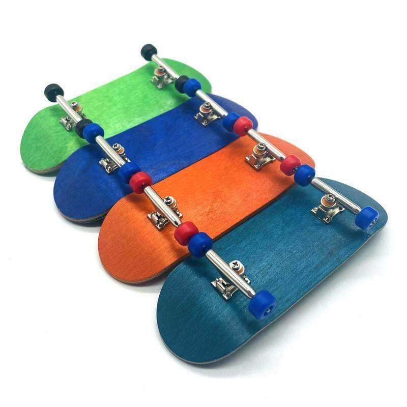 34mm Fingerboard Complete — Maple, Wide Trucks, Bearing Wheels — Fingerboard Lab