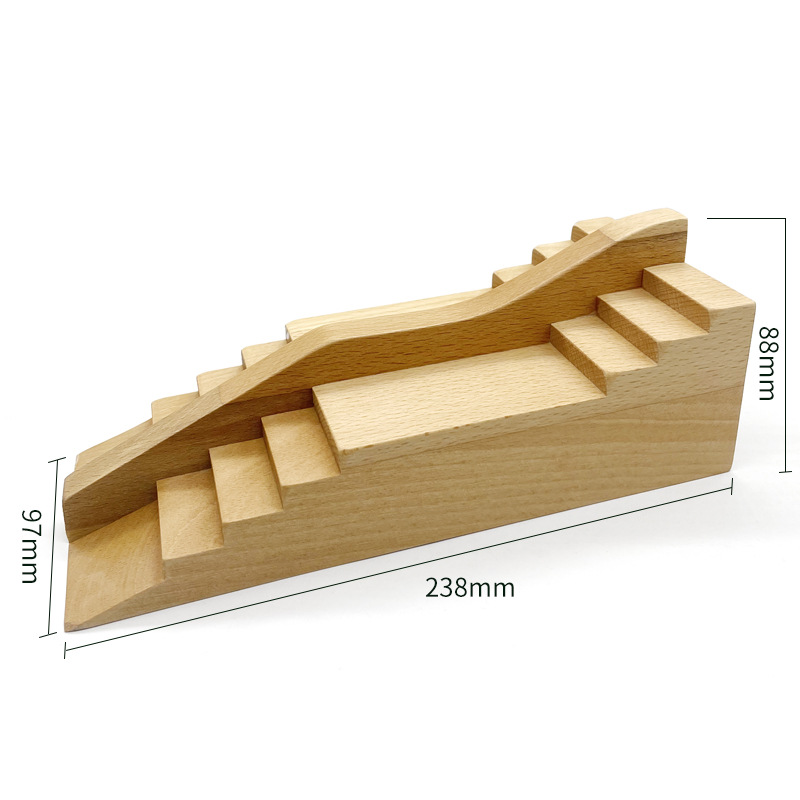 Type B — wooden fingerboard ramp obstacle