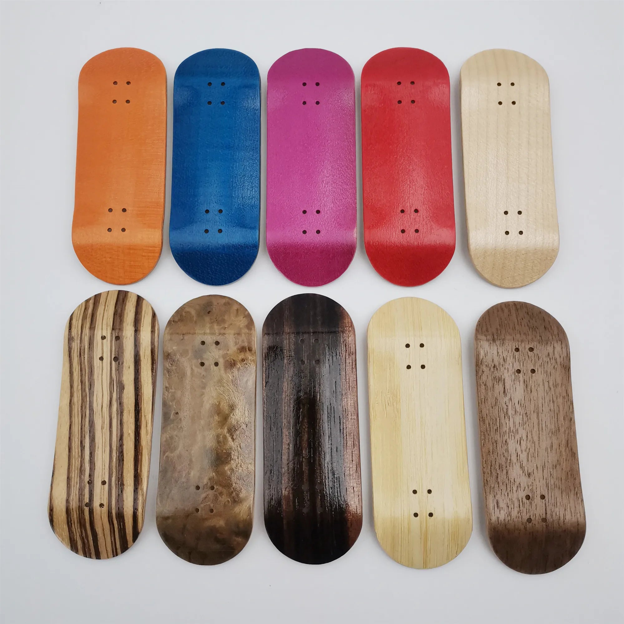 34mm Low Concave Maple Fingerboard Deck - Concave Craft
