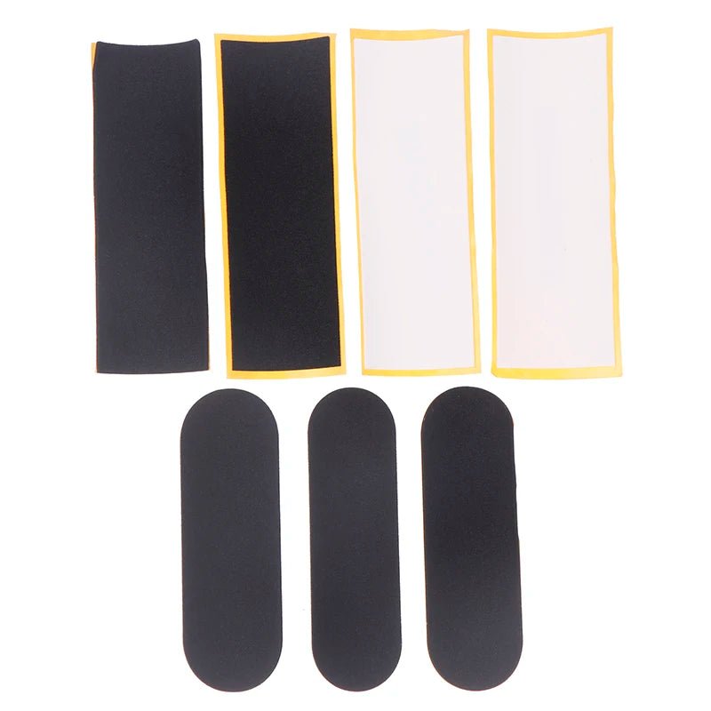 Fingerboard Foam Grip Tapes For Finger SkateBoard Anti - slip Wooden Fingerboard Deck Adhesive Tape Stickers Grip Tapes Black Mat - Concave Craft