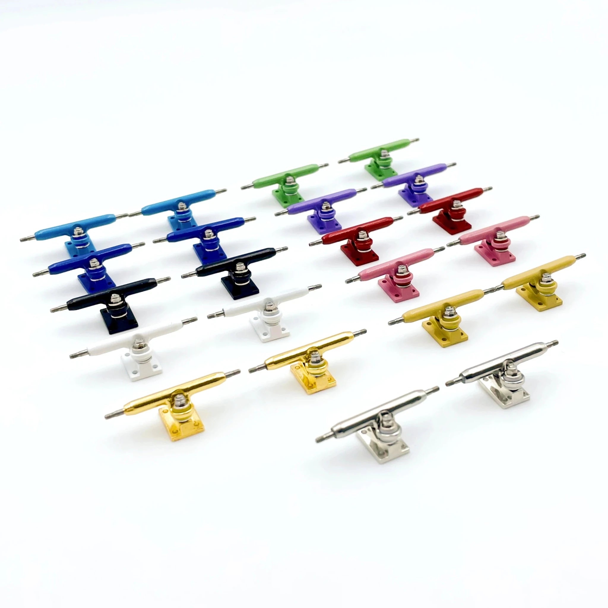 Single Axle Fingerboard Trucks — 32 / 34 / 36mm - Concave Craft