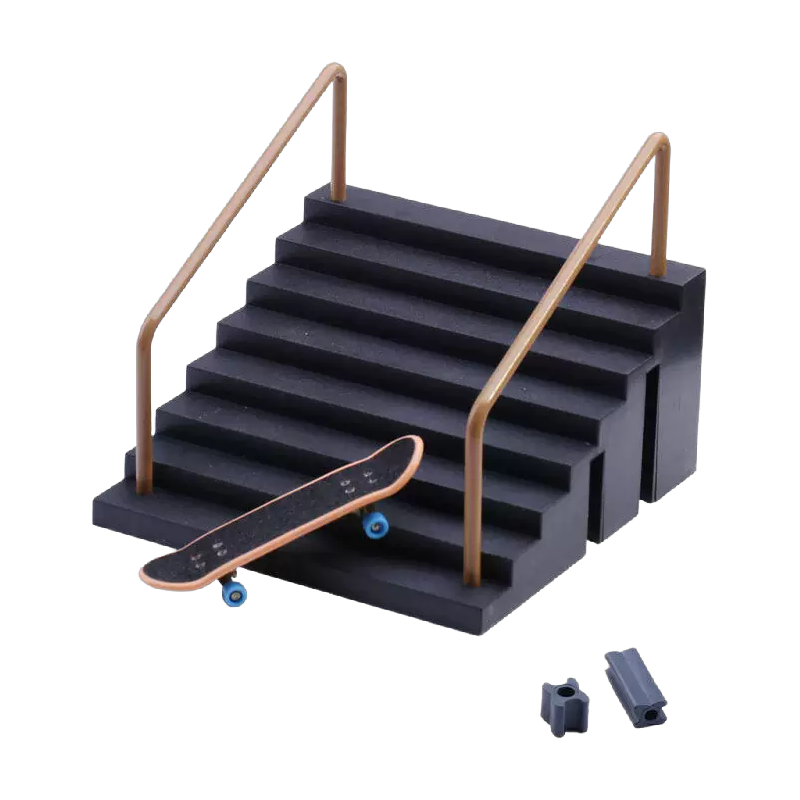 Fingerboard Park Set with Stairs and Rail (Board Included) - Fingerboard Lab