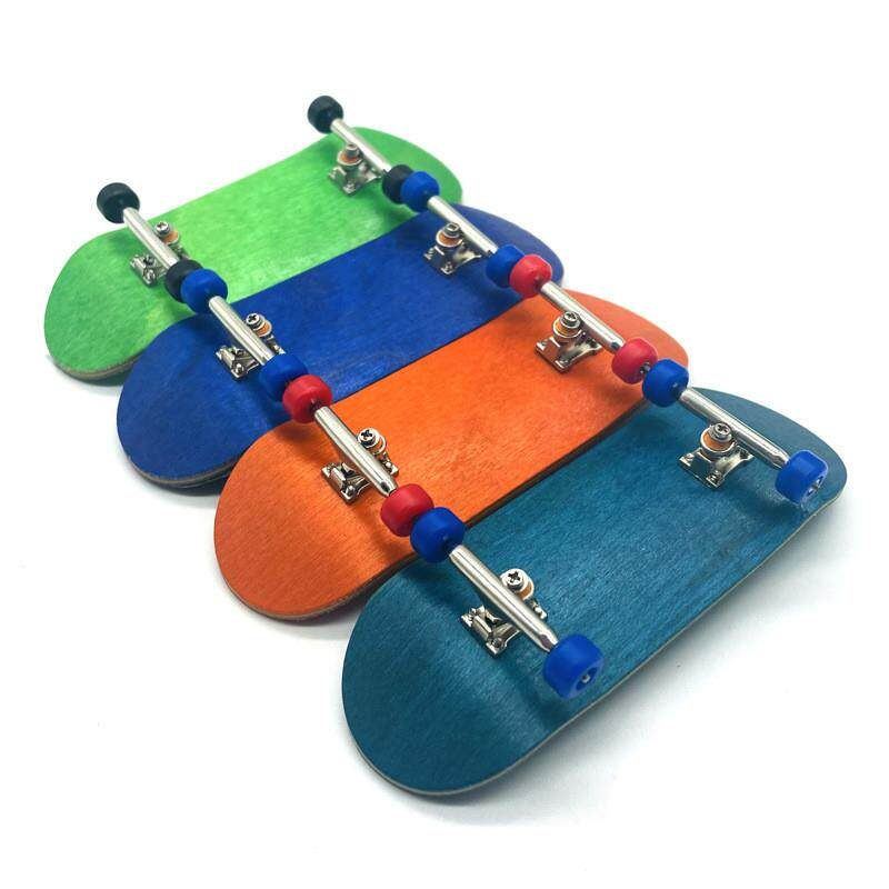 34mm Fingerboard Complete — Maple, Wide Trucks, Bearing Wheels — Fingerboard Lab