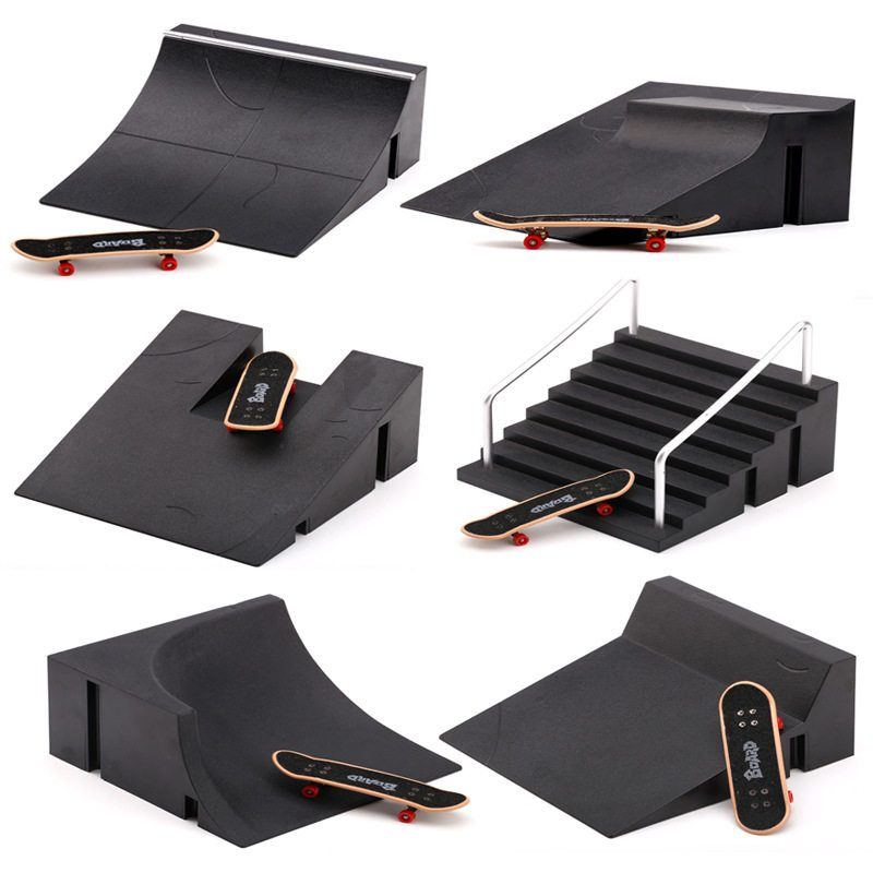 Alloy Fingerboard Scene Set — Modular Mini Park Combo — Fingerboard Lab