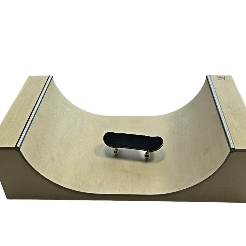 Wooden Half Pipe / U - Ramp Fingerboard - Concave Craft