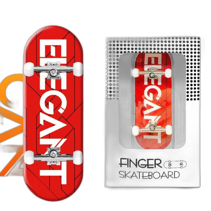 34mm Pro Fingerboard Complete — 5-Ply Maple, Deep Concave — Fingerboard Lab